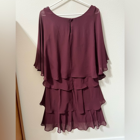 SLNY Maxi Layered Dress - Picture 2 of 3